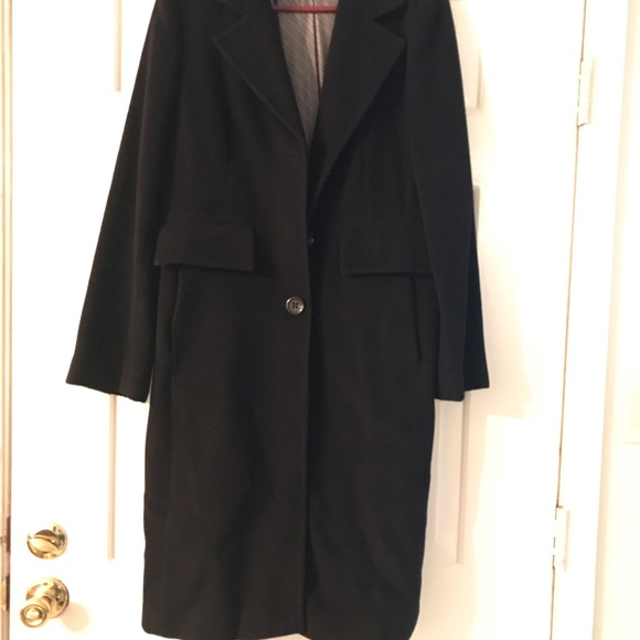 💫BCBG Maxazria Long Classy Peacoat - Picture 4 of 10